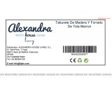 Taburet Alexandra House Living Brun Bambus Fyrretr Svamp Tr MDF 32 x 44 x 32 cm #8
