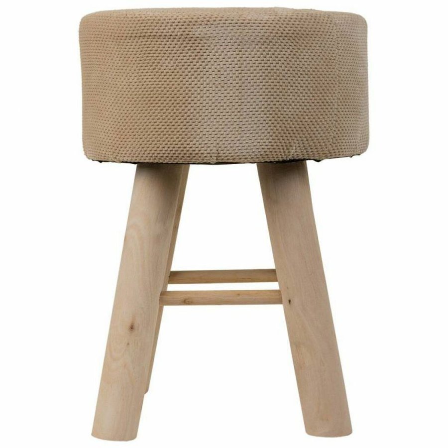 Taburet Alexandra House Living Brun Bambus Fyrretr Svamp Tr MDF 32 x 44 x 32 cm #22
