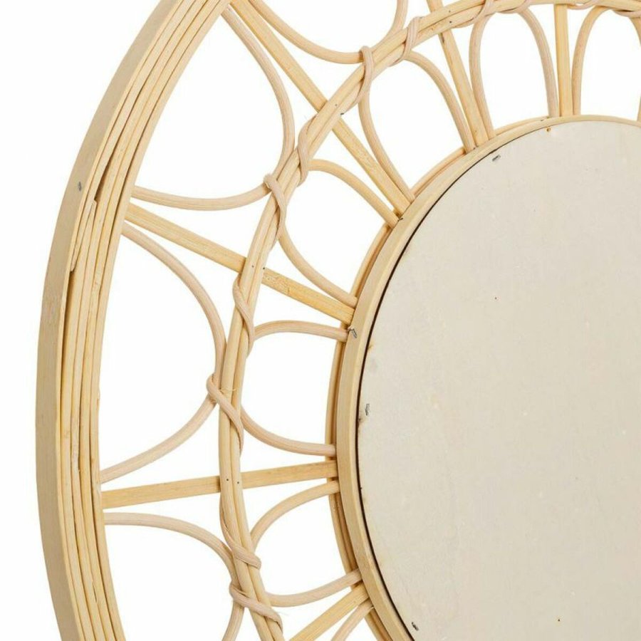 Vgspejl Alexandra House Living Natur 56 x 2 x 56 cm Cirkler #43