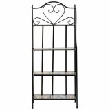 Hylder Alexandra House Living Sort Jern Flise 27 x 133 x 57 cm #3