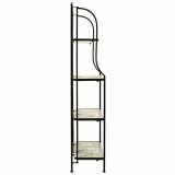 Hylder Alexandra House Living Sort Jern jern Flise 27 x 133 x 57 cm #2