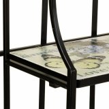 Hylder Alexandra House Living Sort Jern jern Flise 27 x 133 x 57 cm #6