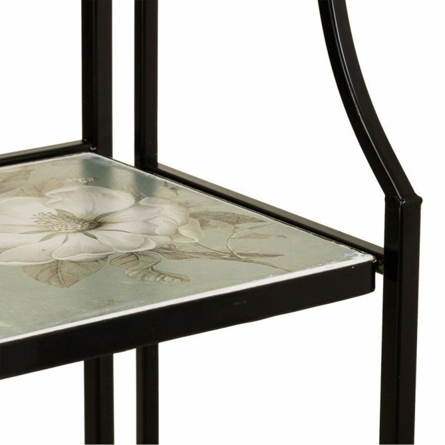 Hylder Alexandra House Living Sort Jern jern Flise 27 x 133 x 57 cm #7
