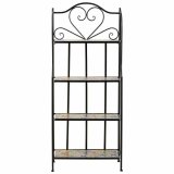 Hylder Alexandra House Living Sort Jern Flise 27 x 133 x 57 cm #3