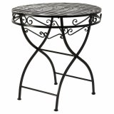 Spisebordst med 2 stole Alexandra House Living Sort 60 x 75 x 60 cm #4