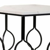 St med 2 borde Alexandra House Living Hvid Jern Tr MDF 39 x 57 x 39 cm #6