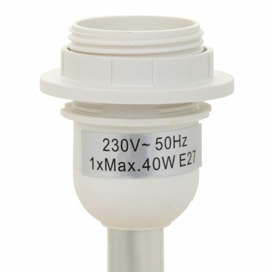 Bordlampe Alexandra House Living Hvid Polyesterharpisk 220-240 V 14 x 25 x 14 cm #6