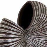 Vase Alexandra House Living Gr Slv Polyesterharpisk 20 x 41 x 46 cm #6