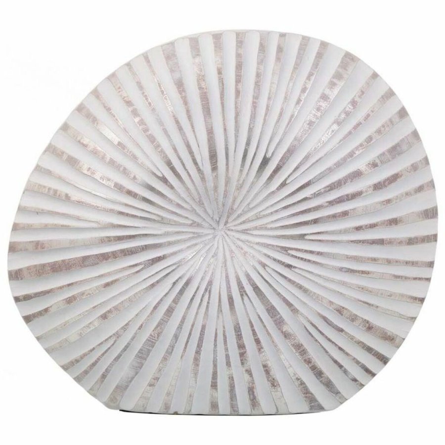 Vase Alexandra House Living Slvfarvet Polyesterharpisk 13 x 35 x 38 cm #2