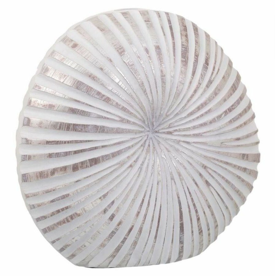 Vase Alexandra House Living Slvfarvet Polyesterharpisk 13 x 35 x 38 cm #4