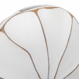 Vase Alexandra House Living Hvid Polyesterharpisk 8 x 39 x 27 cm #4