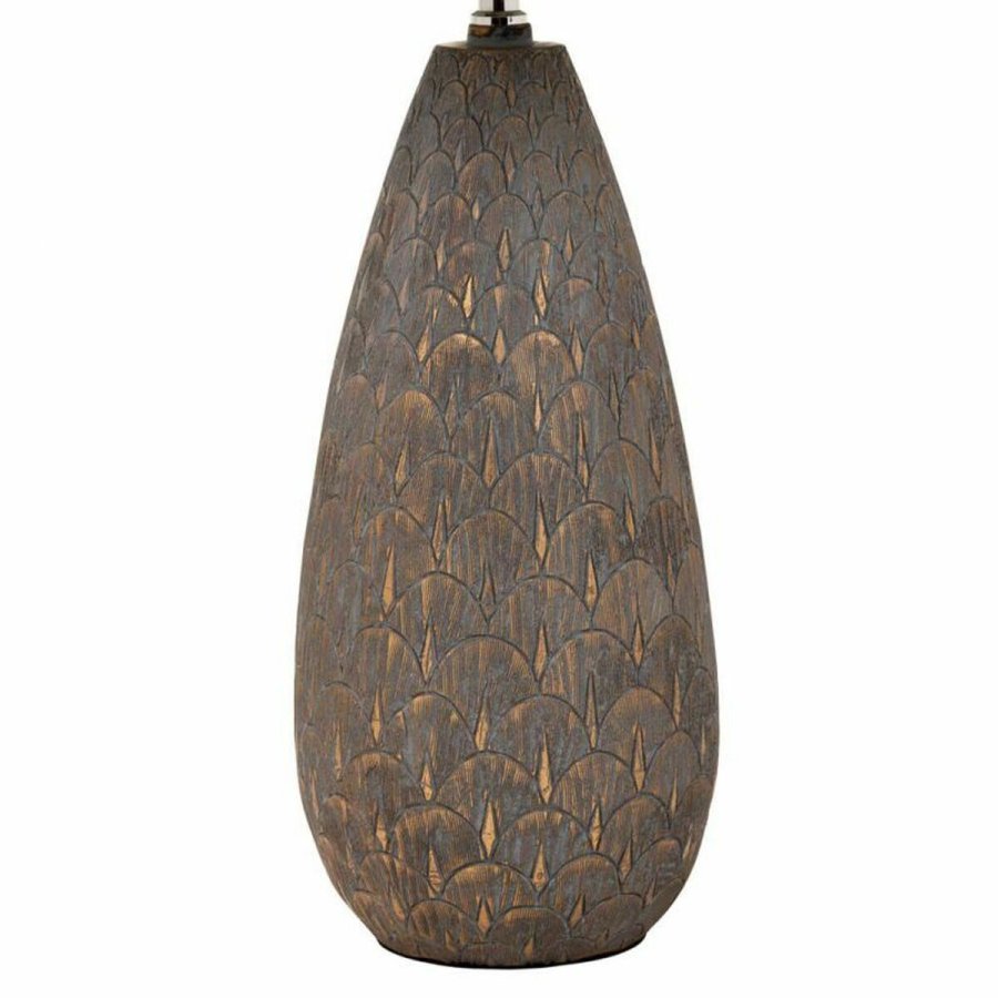 Bordlampe Alexandra House Living Slv Polyesterharpisk 220-240 V 18 x 46 x 18 cm #4