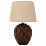 Bordlampe Alexandra House Living Brun Polyesterharpisk 220-240 V 27 x 40 x 27 cm #2