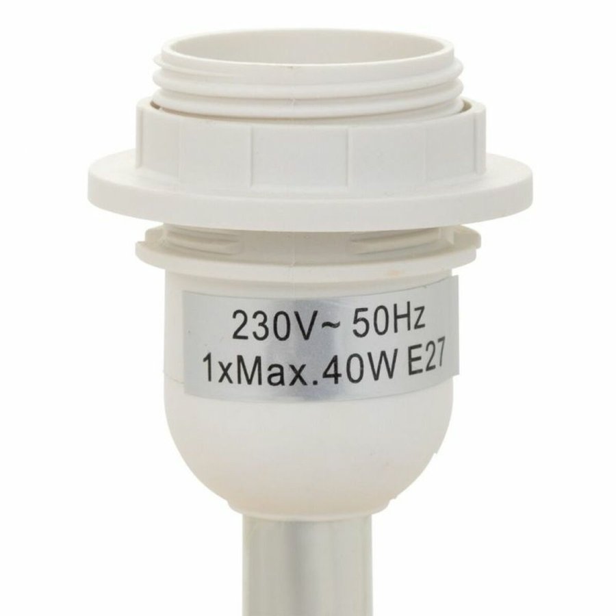 Bordlampe Alexandra House Living Hvid Polyesterharpisk 220-240 V 18 x 49 x 18 cm #6