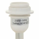 Bordlampe Alexandra House Living Slv Polyesterharpisk 220-240 V 14 x 51 x 14 cm #6