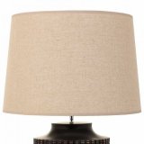 Bordlampe Alexandra House Living Brun Polyesterharpisk 220-240 V 28 x 50 x 28 cm #5