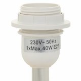 Gulvlampe Alexandra House Living Hvid 220-240 V 20 x 122 x 20 cm #7