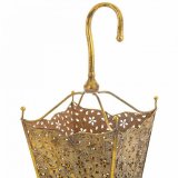 Paraplystativ Alexandra House Living Guld 27 x 80 x 27 cm #4