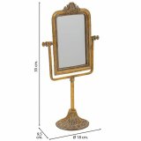 Spejl med Montagebjler Alexandra House Living Guld Harpiks 9 x 35 x 18 cm #15