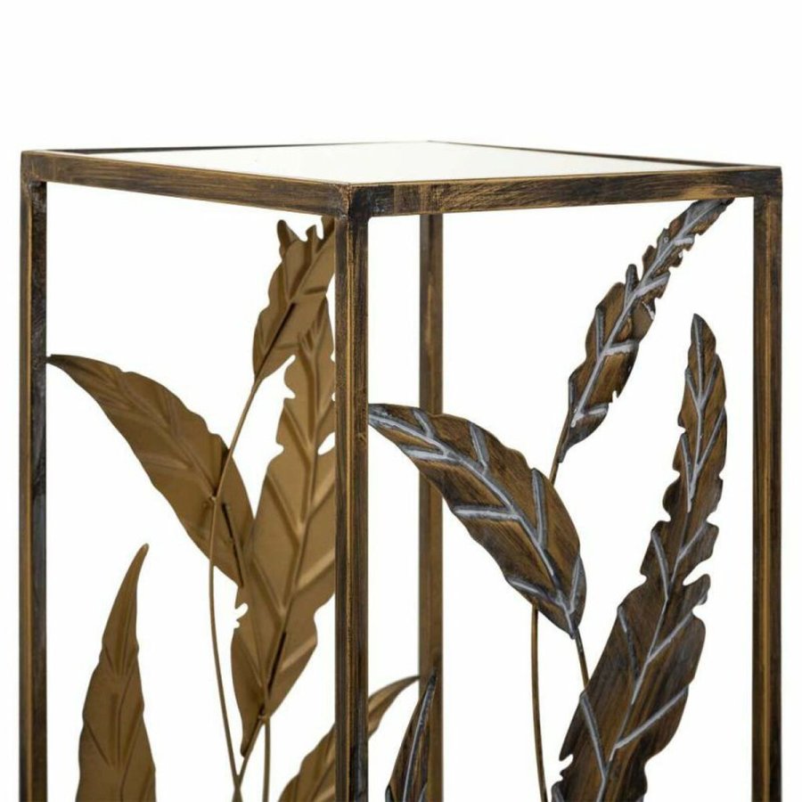 Hjrnebord Alexandra House Living Guld 28 x 69 x 28 cm #5