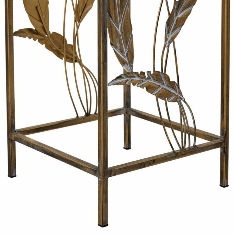Hjrnebord Alexandra House Living Guld 28 x 69 x 28 cm #7