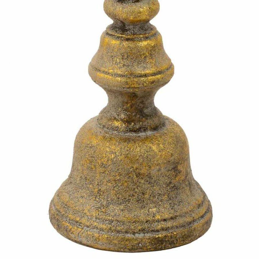 Lysestage Alexandra House Living Gylden Harpiks 16 x 46 x 16 cm #5