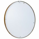 Vgspejl Alexandra House Living Gylden 2 x 61 x 61 cm Cirkler #36
