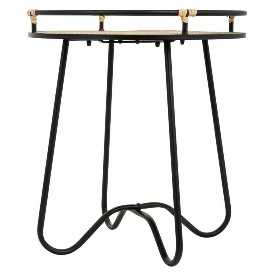Sofabord Alexandra House Living Sort Jern 45 x 50 x 45 cm #1