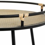 Sofabord Alexandra House Living Sort Jern 45 x 50 x 45 cm #3
