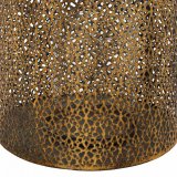 Lyseholder Alexandra House Living Guld Glas Jern 20 x 30 x 20 cm #5