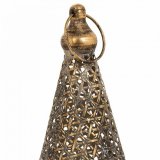 Lyseholder Alexandra House Living Guld Glas Jern 19 x 43 x 19 cm #4