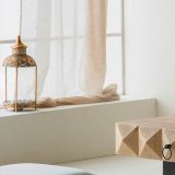 Lyseholder Alexandra House Living Guld Glas Jern 19 x 42 x 19 cm #2