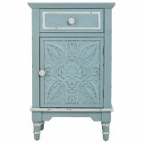 Natbord Alexandra House Living Bl Hvid 32 x 74 x 46 cm #29
