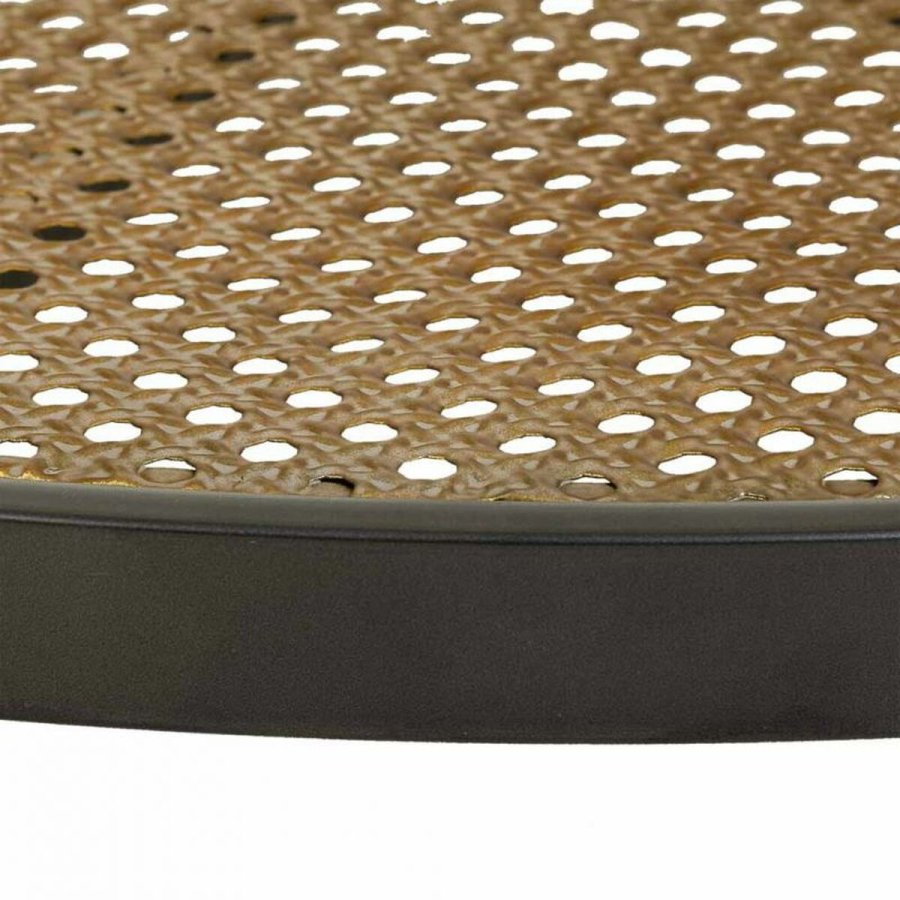 Sofabord Alexandra House Living Brun Glas Jern 91 x 41 x 91 cm #7