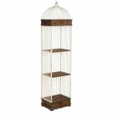 Hylder Alexandra House Living Hvid Metal Tr MDF 31 x 172 x 41 cm #1