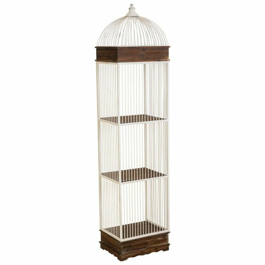 Hylder Alexandra House Living Hvid Metal Tr MDF 31 x 172 x 41 cm #6