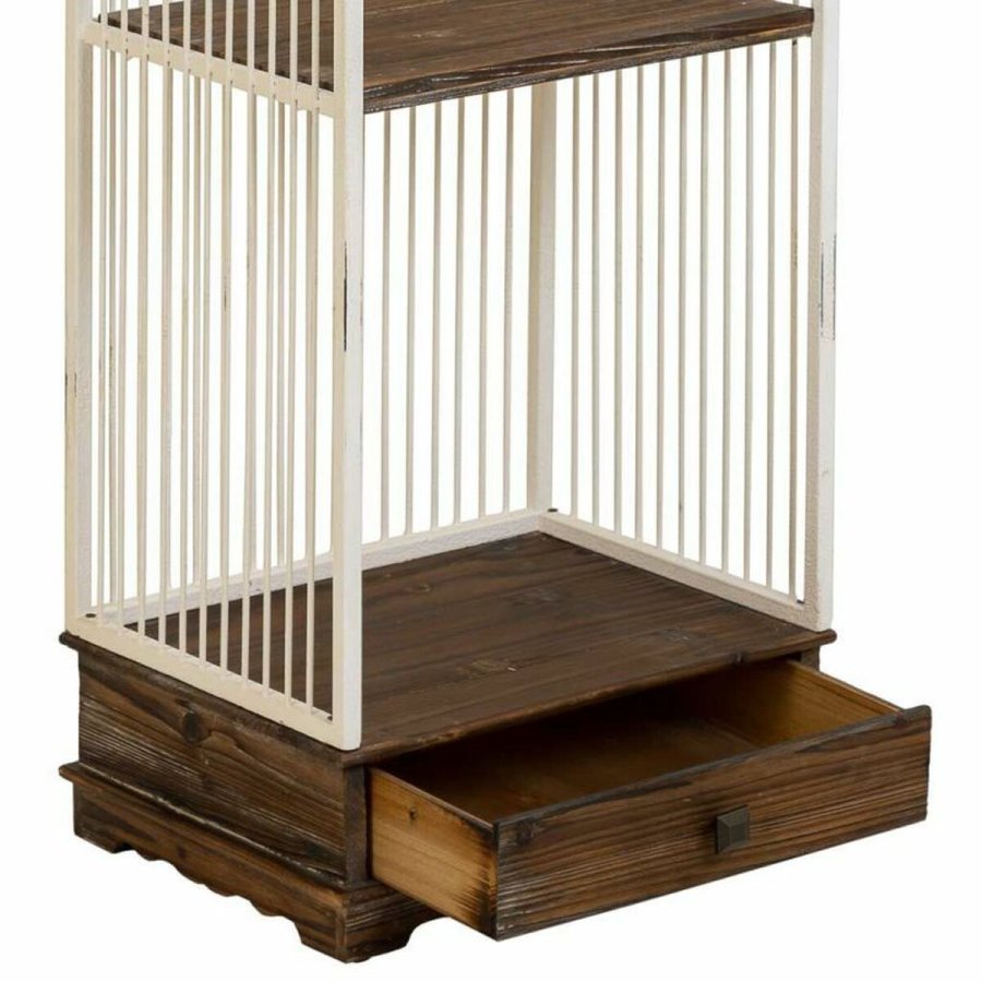 Hylder Alexandra House Living Hvid Metal Tr MDF 31 x 172 x 41 cm #7