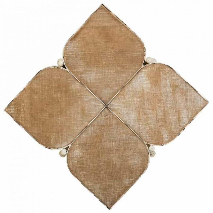 Sofabord Alexandra House Living Hvid Metal Gran Tr MDF 48 x 66 x 48 cm #5