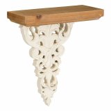 Hylder Alexandra House Living Hvid Gran Tr MDF 37 x 15 x 30 cm #1