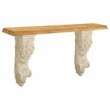 Hylder Alexandra House Living Hvid Gran Manganoxid 20 x 60 x 120 cm #1