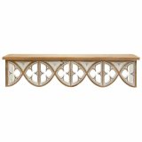 Hylder Alexandra House Living Brun Gran Tr MDF 18 x 17 x 80 cm #2
