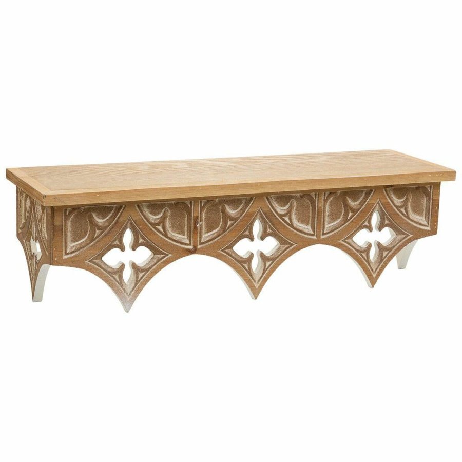 Hylder Alexandra House Living Brun Gran Tr MDF 18 x 17 x 60 cm #1