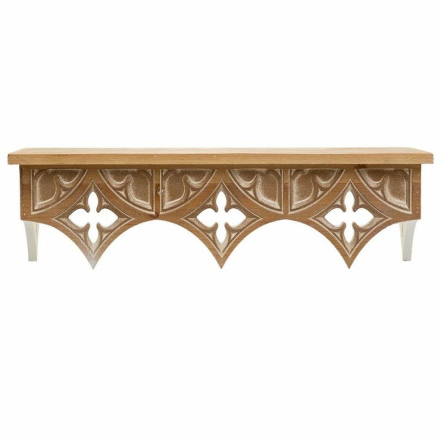 Hylder Alexandra House Living Brun Gran Tr MDF 18 x 17 x 60 cm #2
