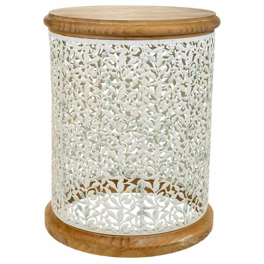 Sofabord Alexandra House Living Brun Metal Gran Tr MDF 43 x 55 x 43 cm #1