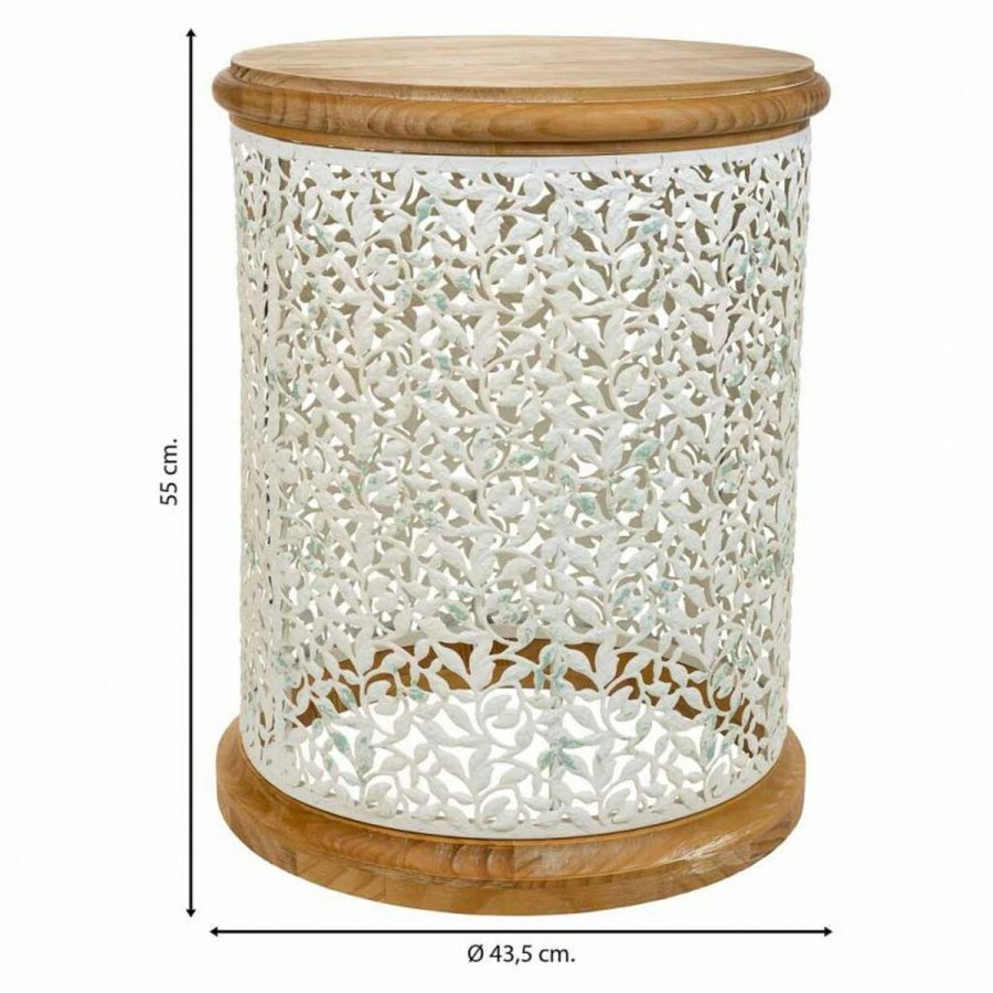 Sofabord Alexandra House Living Brun Metal Gran Tr MDF 43 x 55 x 43 cm #4