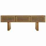 Sofabord Alexandra House Living Brun Tov Gran Paulonia tr 36 x 45 x 130 cm #5