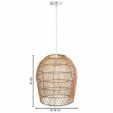 Loftslampe Alexandra House Living Brun #2