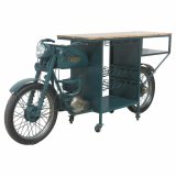 Flaskestativ bar Alexandra House Living Drive Bl 45 x 100 x 210 cm #1