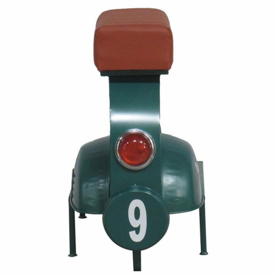 Taburet Alexandra House Living Bl PVC Lder Jern 50 x 75 x 95 cm Motorcykel #22