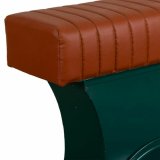 Taburet Alexandra House Living Bl PVC Lder Jern 50 x 75 x 95 cm Motorcykel #43